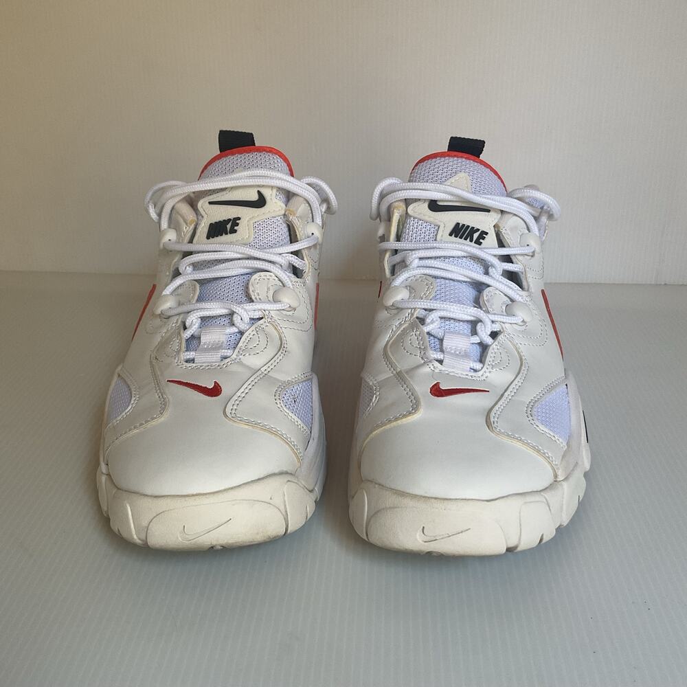 Nike Air Barrage Low White University Sneakers Men’s Size 7 CJ5395-100 Y2K - Picture 3 of 16